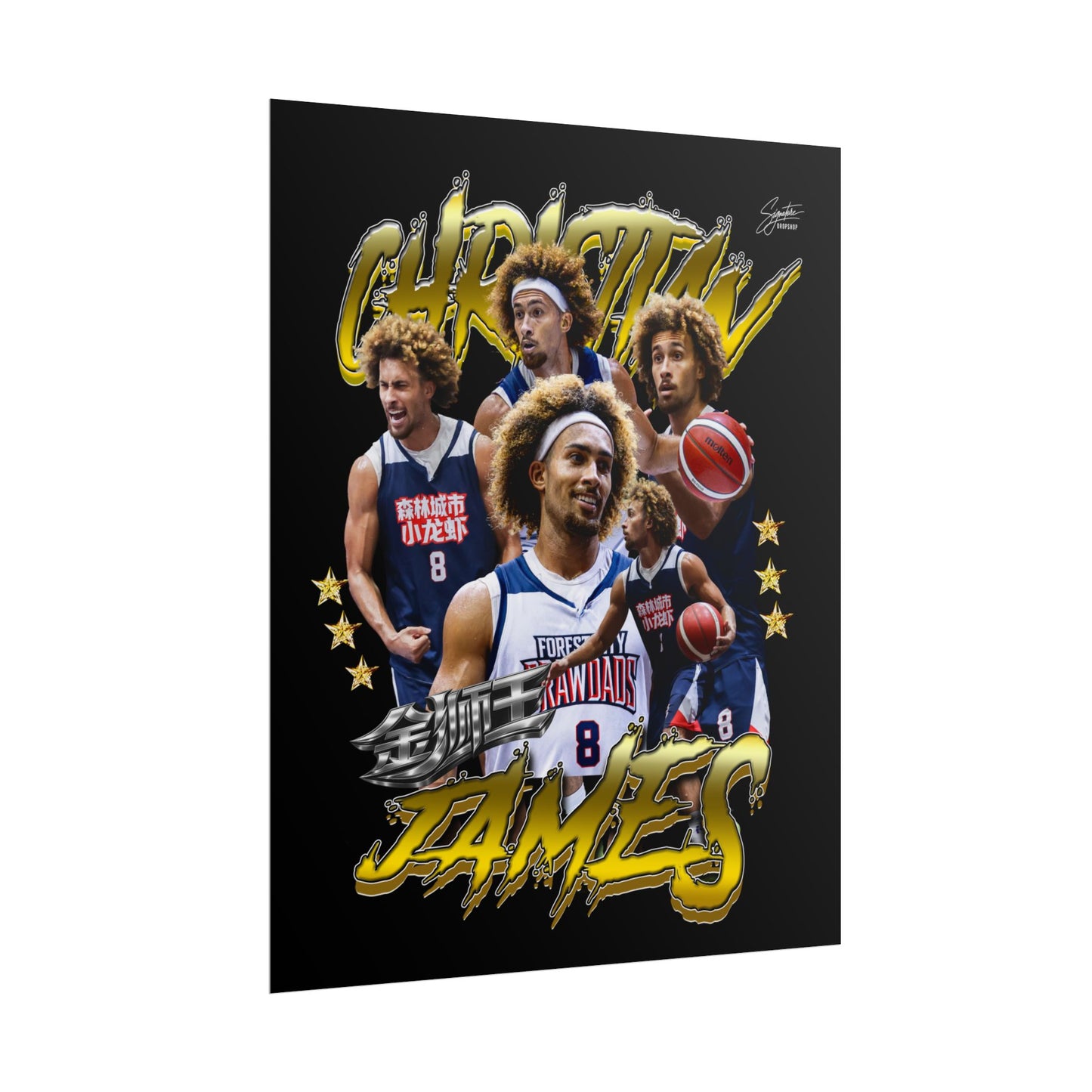Christian James Poster