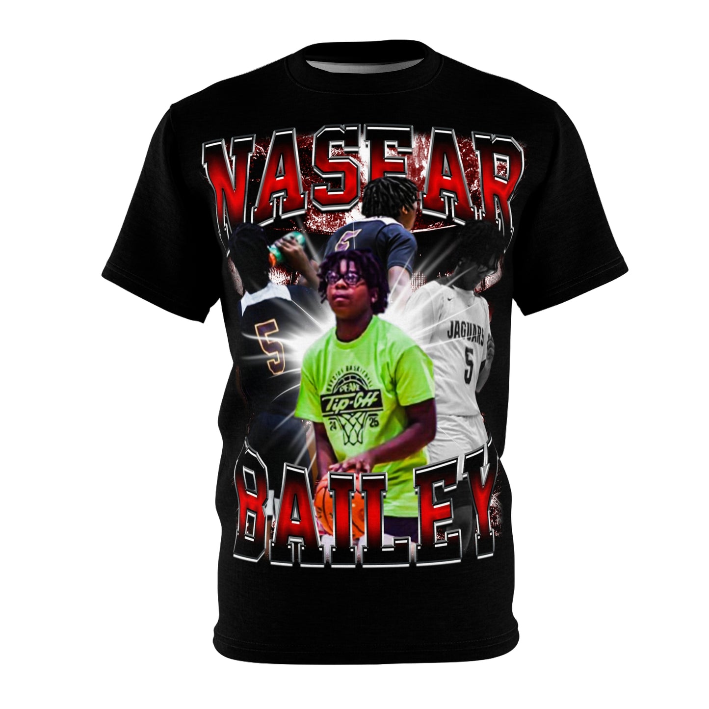 Nasear Bailey Vintage Full Print Tee