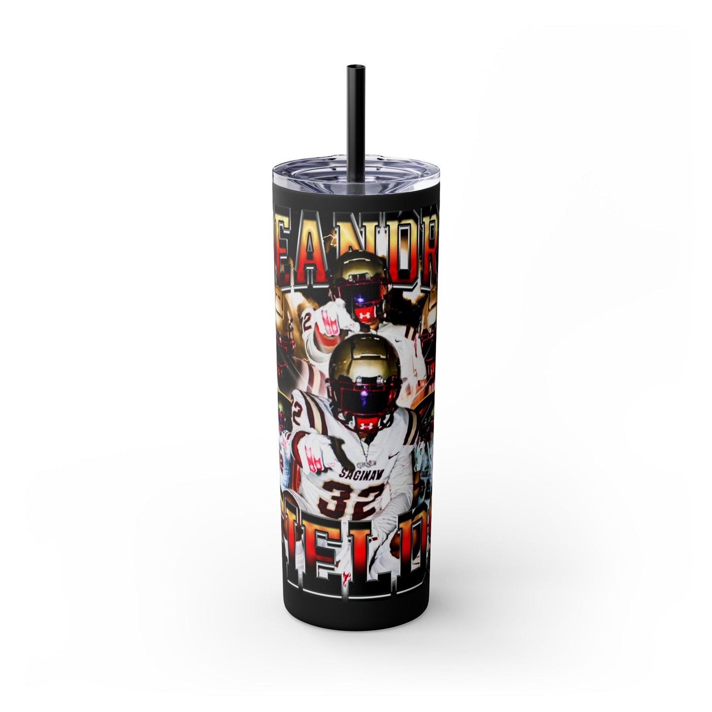 Deandre Fields Stainless Steal Tumbler