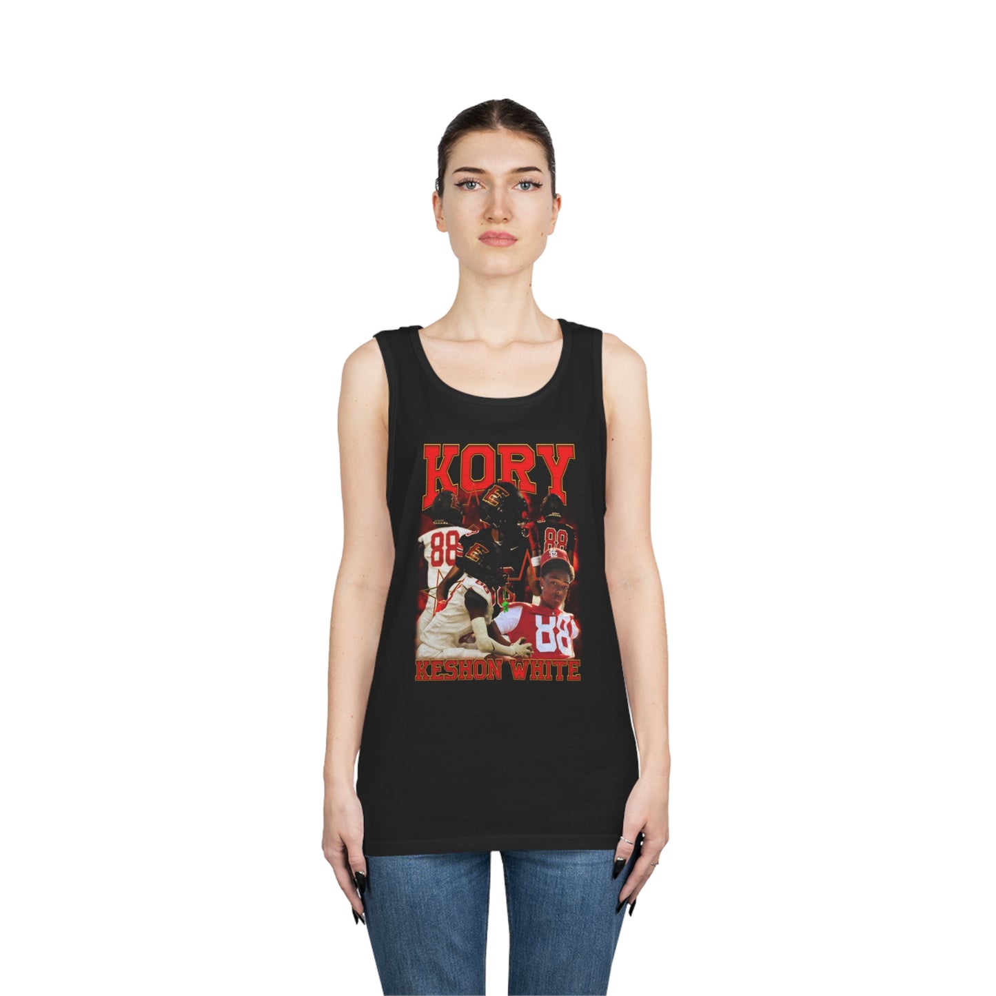 Kory Keshon White Tank Top