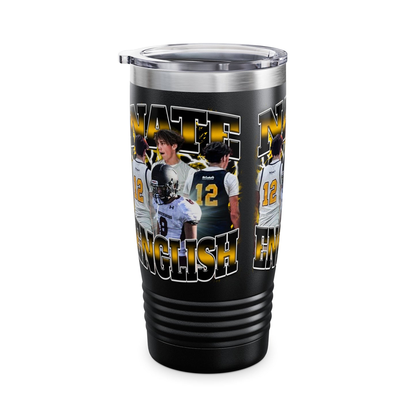 Nate English Stainless Steal Tumbler