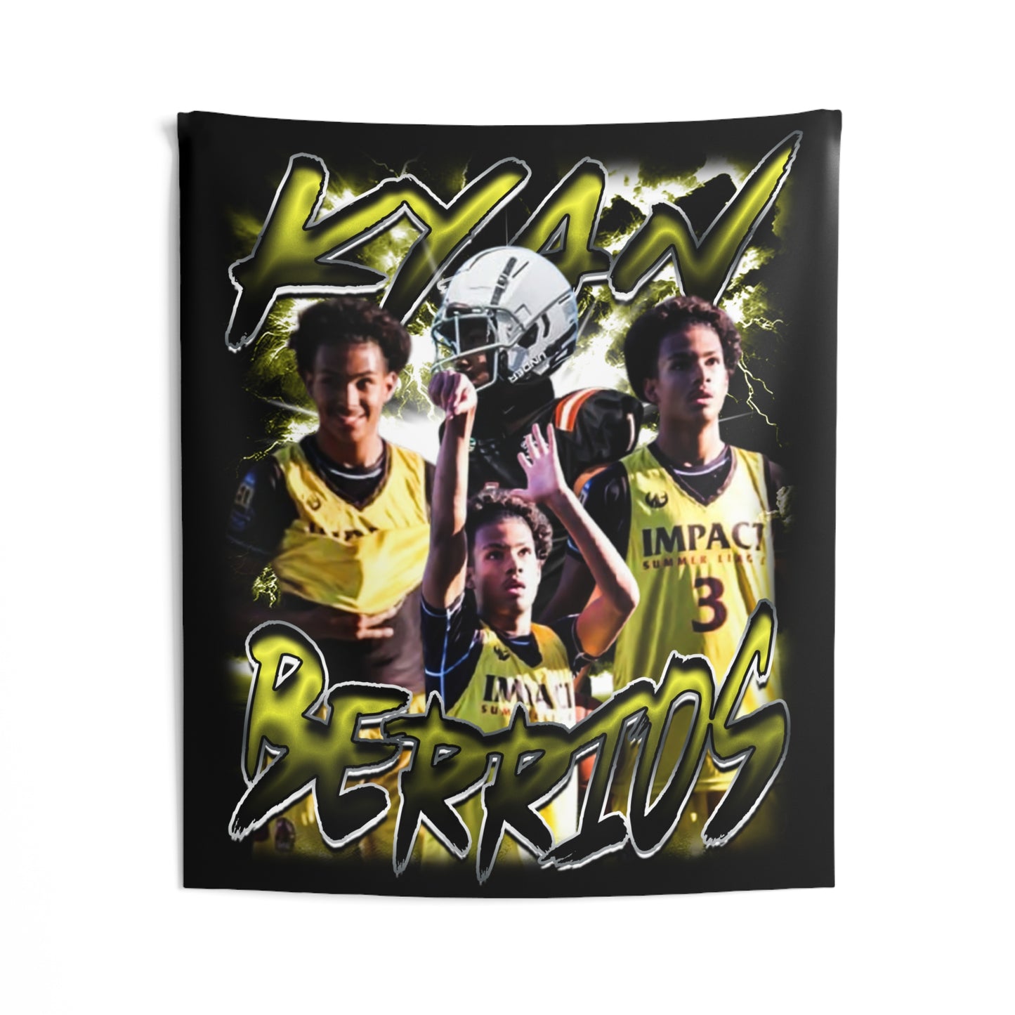 Kyan Berrios Tapestry 50” x 60”