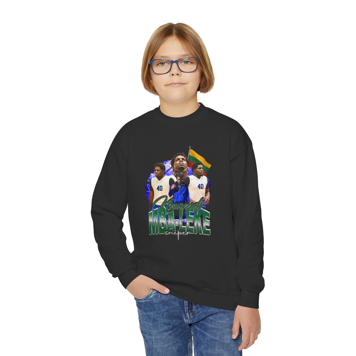 Nnamdi Mba-leke Youth Crewneck Sweatshirt