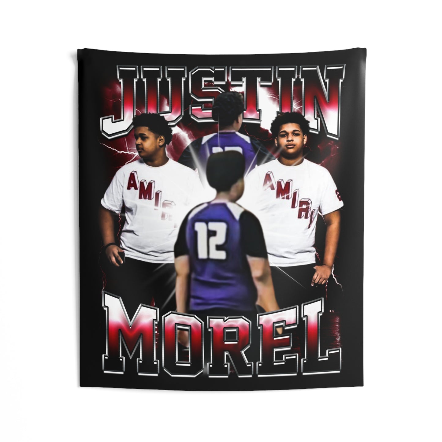Justin Morel Tapestry 50” x 60”