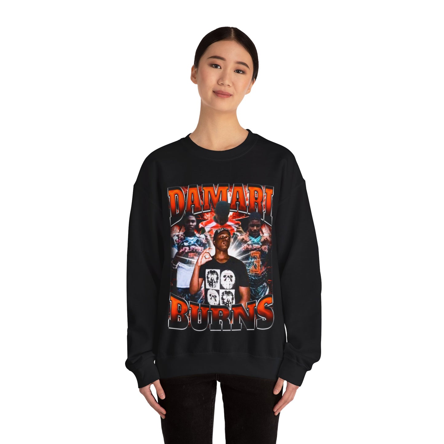 Damari Burns Crewneck Sweatshirt