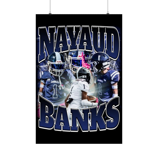 Nayaud Banks Poster 24" x 36"