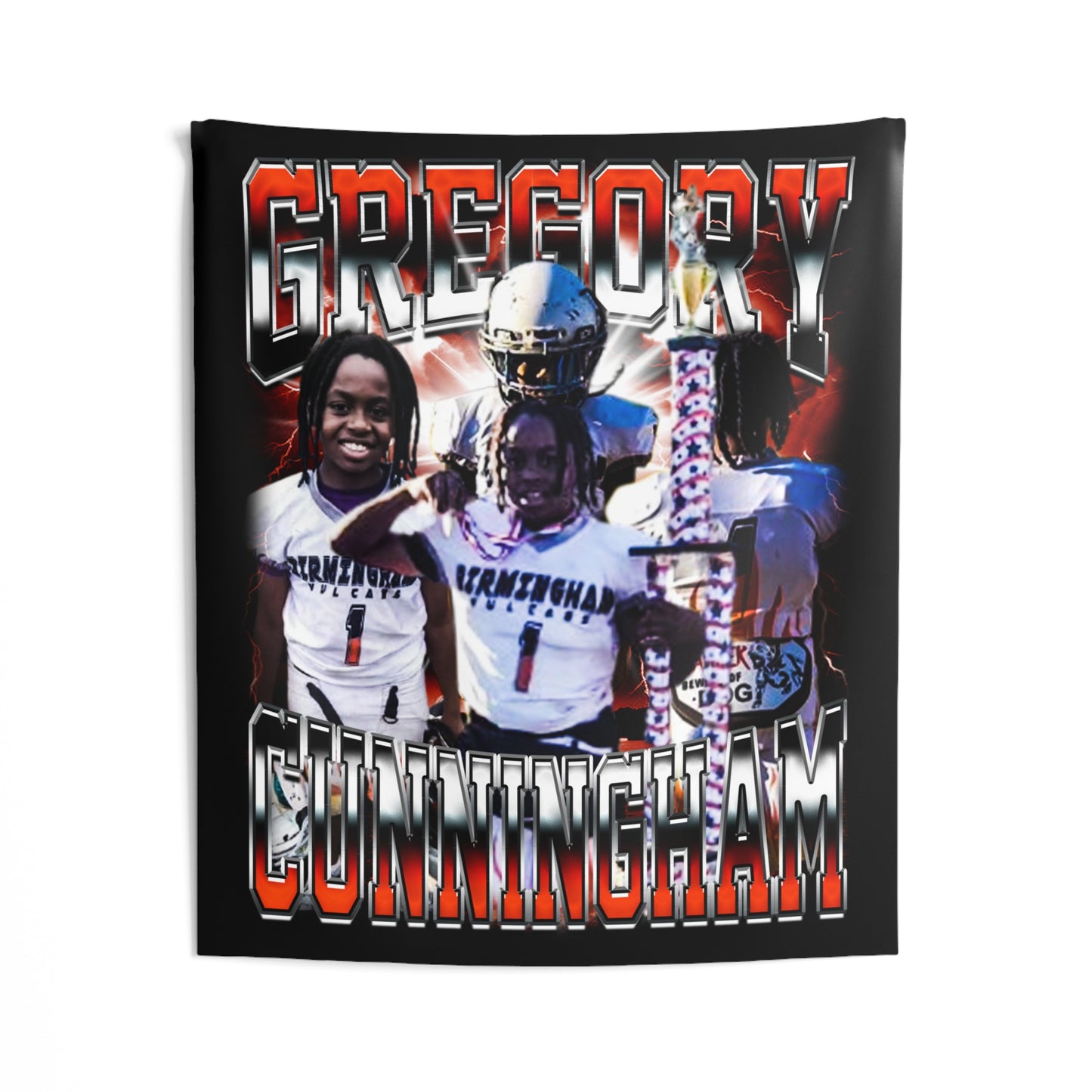 Gregory Cunningham Tapestry 50” x 60”