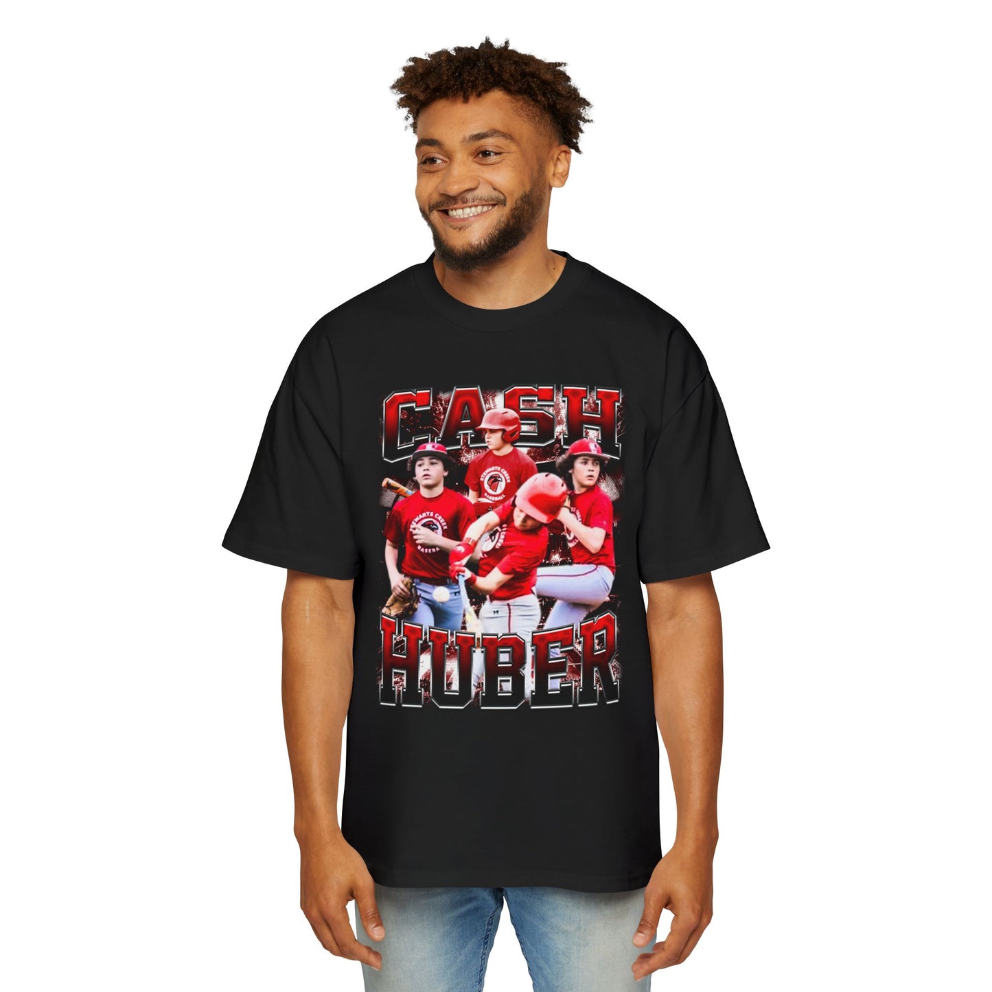 Cash Huber Oversized Retro Tee