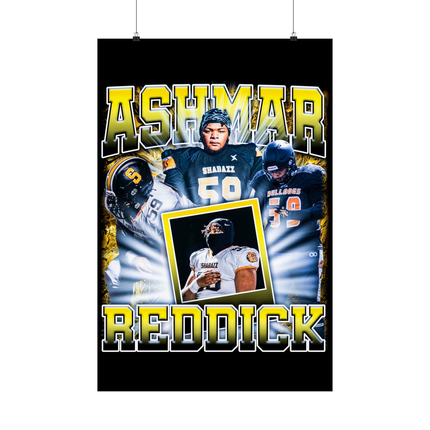 Ashmar Reddick Poster 24" x 36"