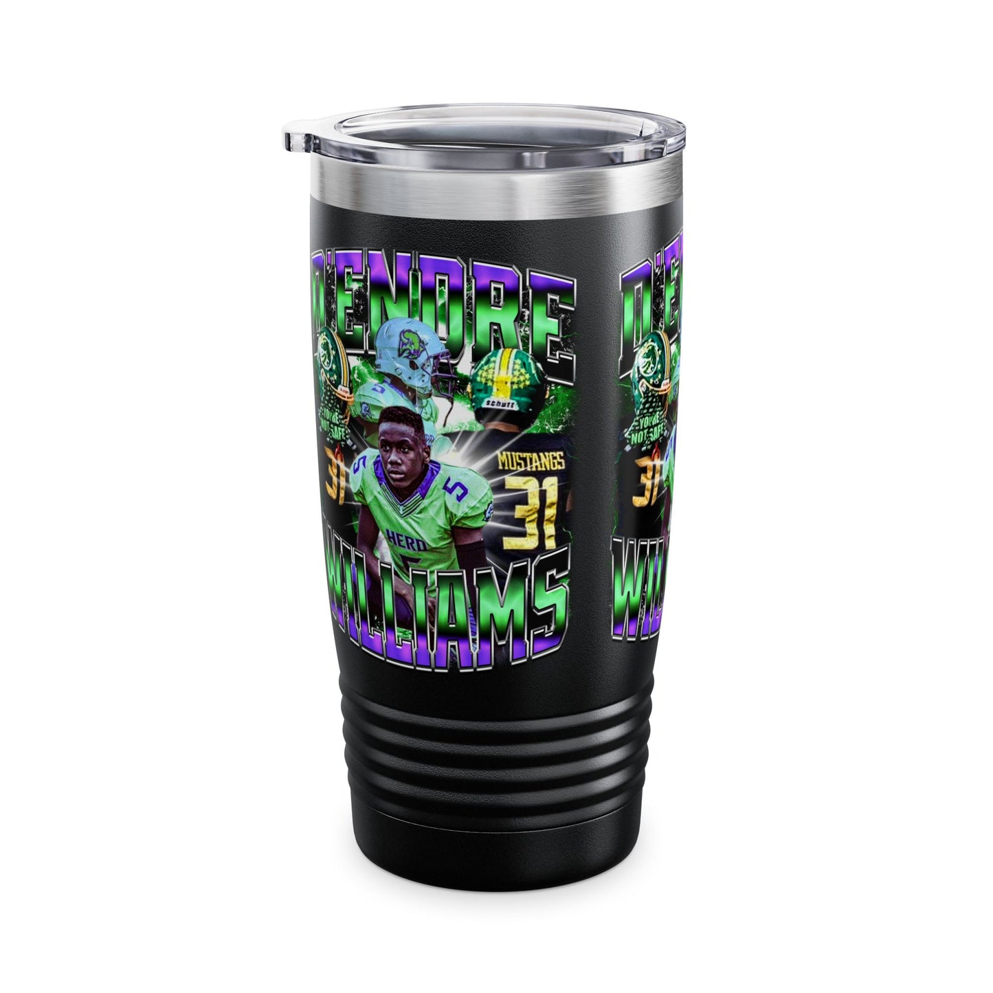 D'endre Williams Stainless Steal Tumbler