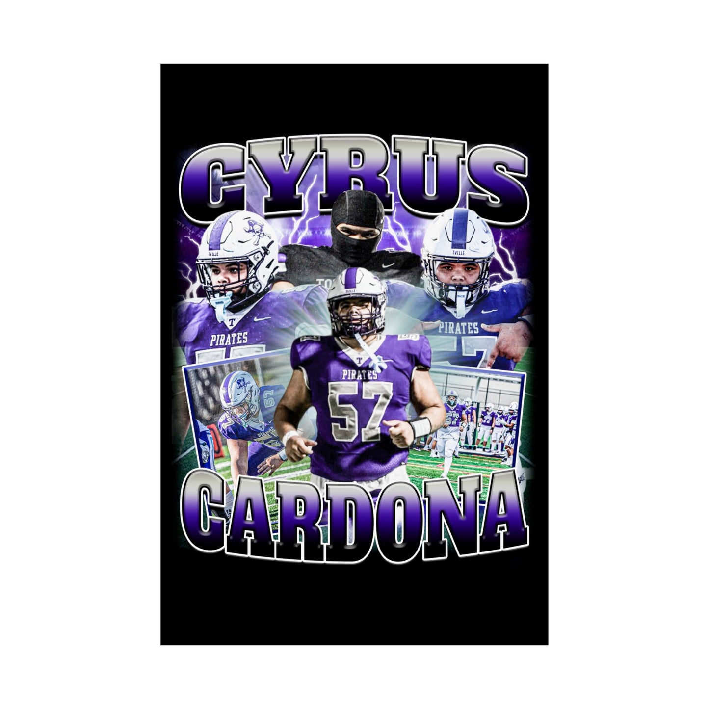 Cyrus Cardona Poster 24" x 36"