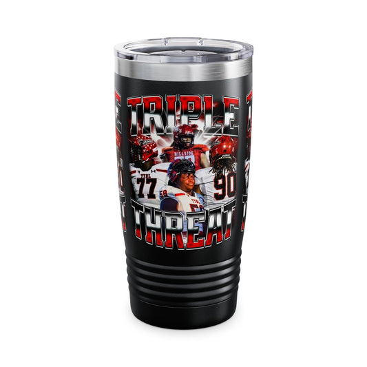 Triple Threat Stainless Steal Tumble
