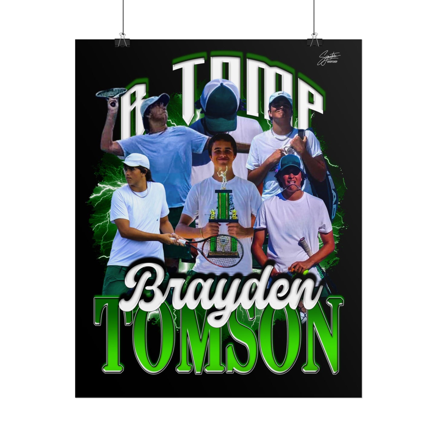 Brayden Tomson Poster