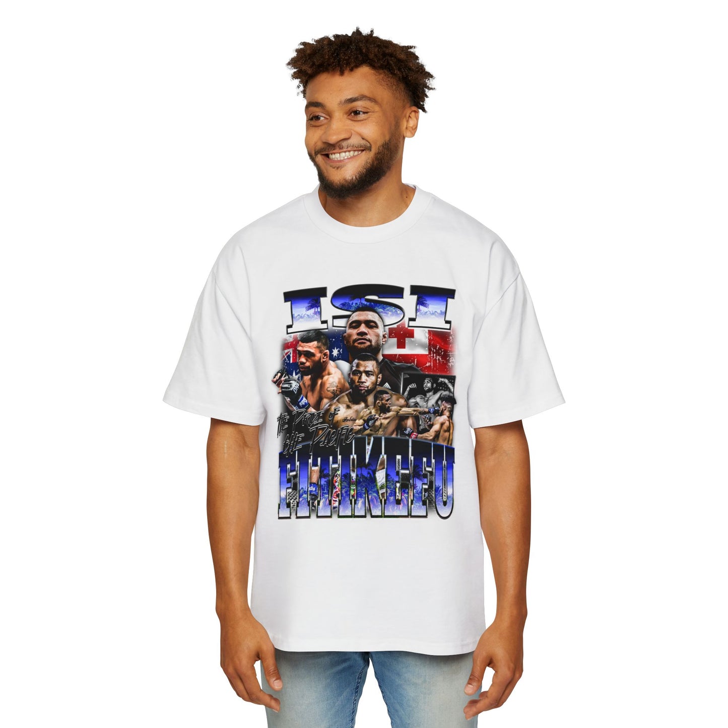 Isi "Doxz" Fitikefu Oversized Retro Tee