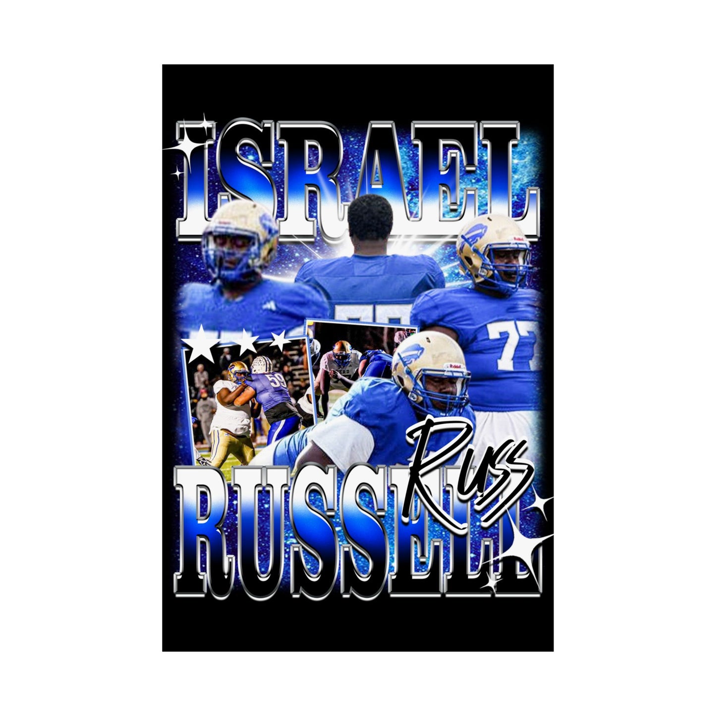 Israel Russell Poster 24" x 36"