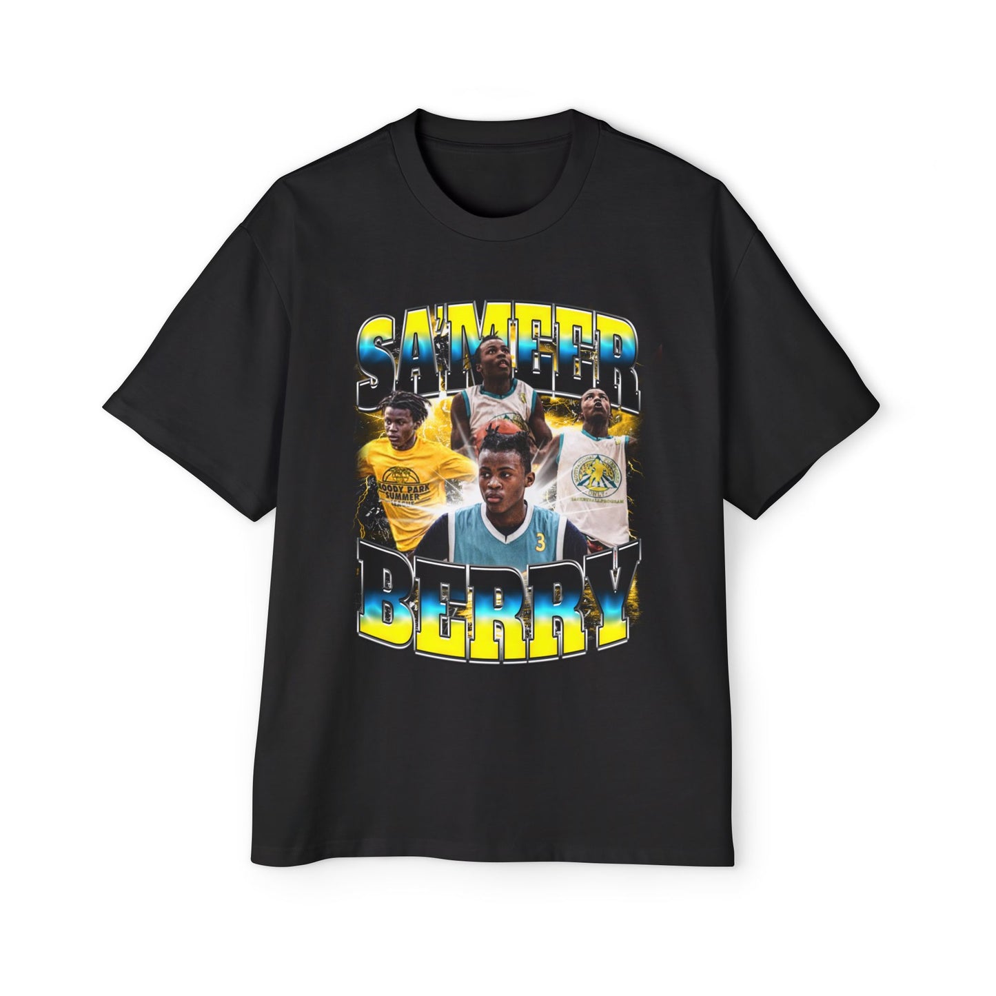 Sa'meer Berry Oversized Tee