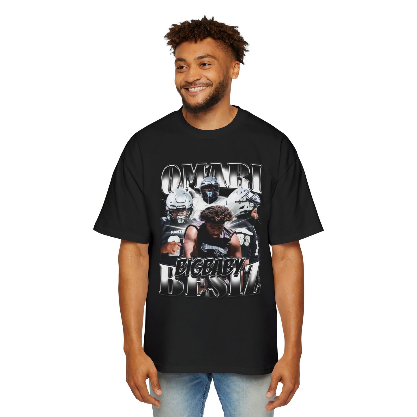 Omari Besiz Oversized Retro Tee