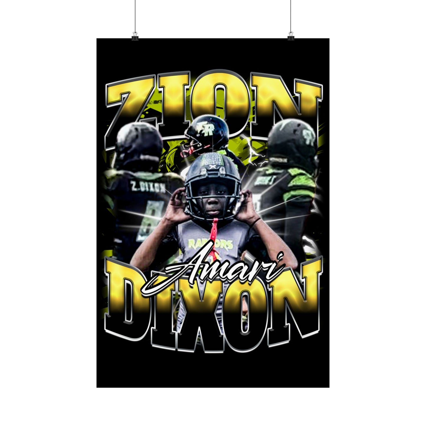 Zion Amari Dixon Poster 24" x 36"