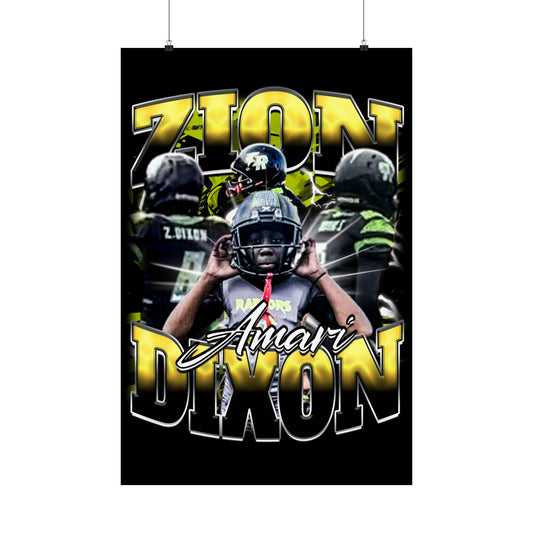 Zion Amari Dixon Poster 24" x 36"