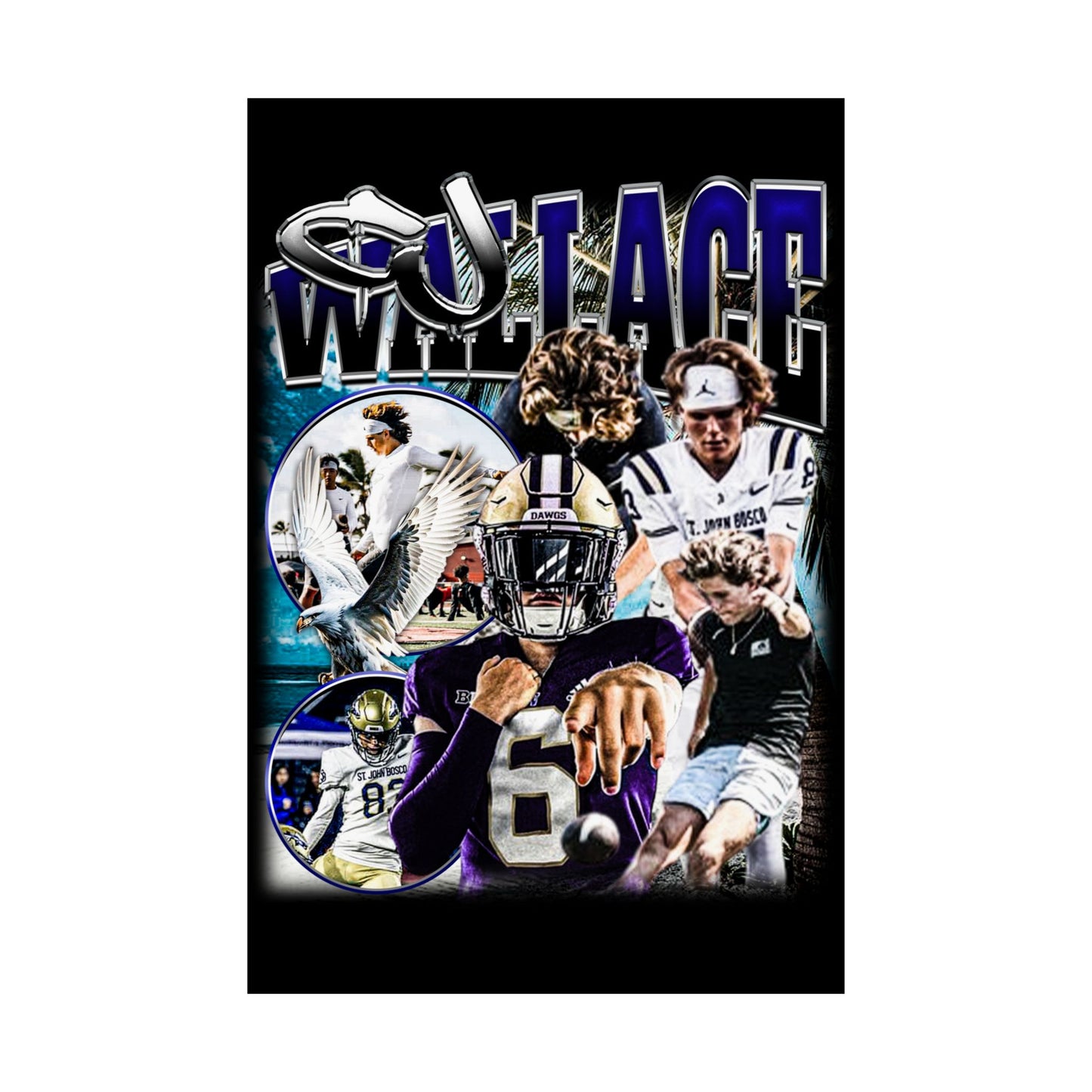 CJ Wallace Poster 24" x 36"