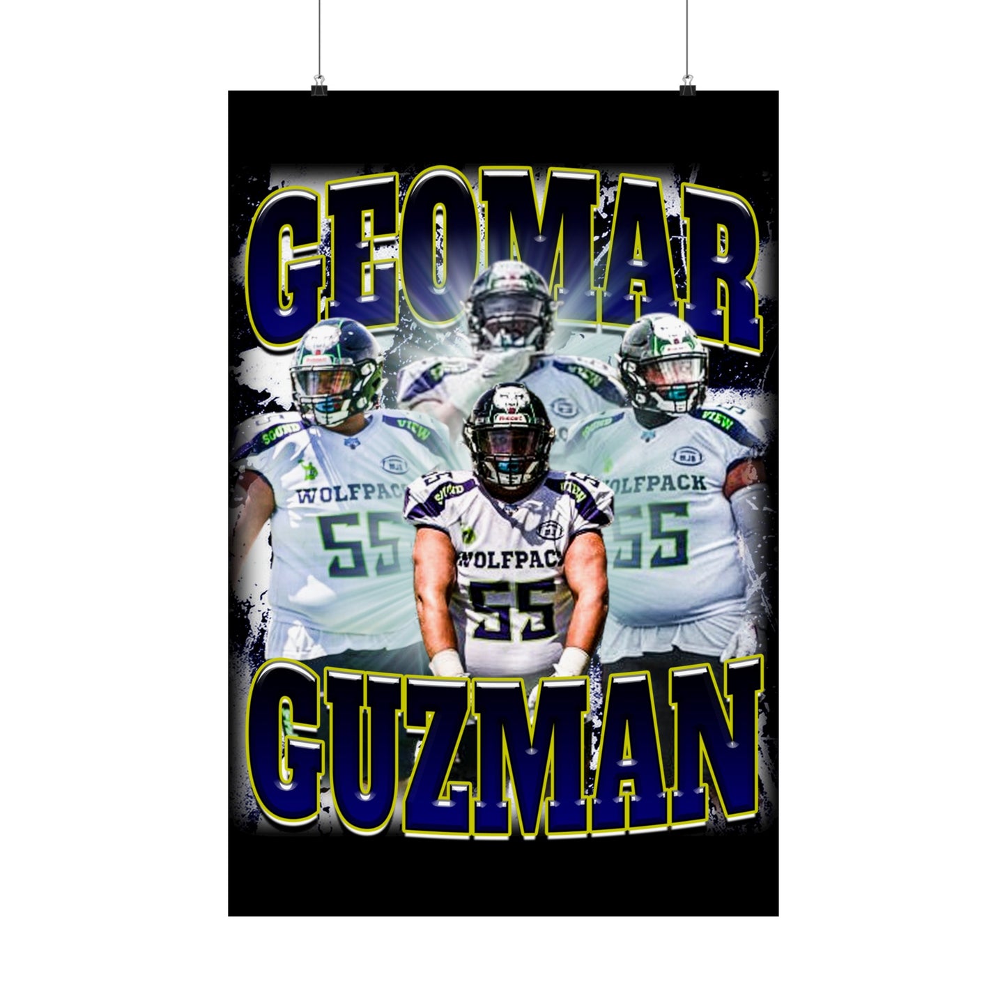 Geomar Guzman Poster 24" x 36"