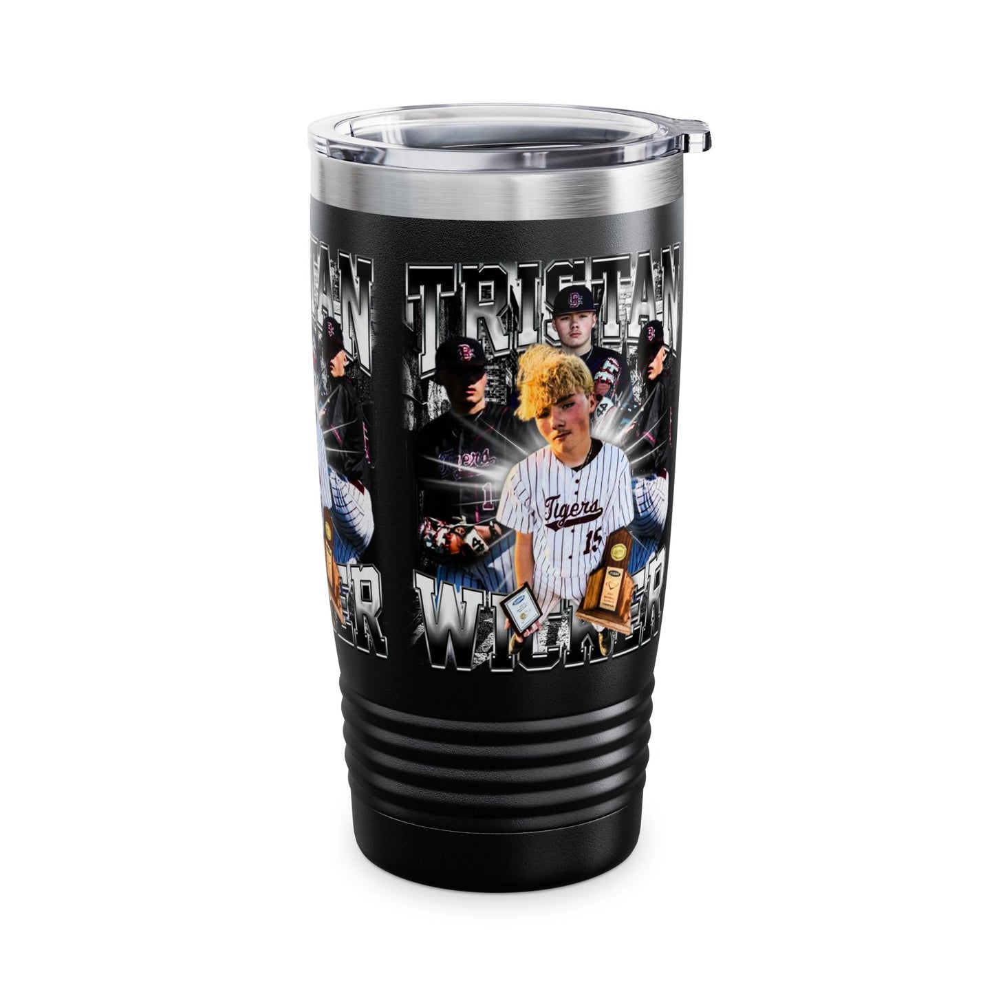 Tristan Wicker Stainless Steal Tumbler