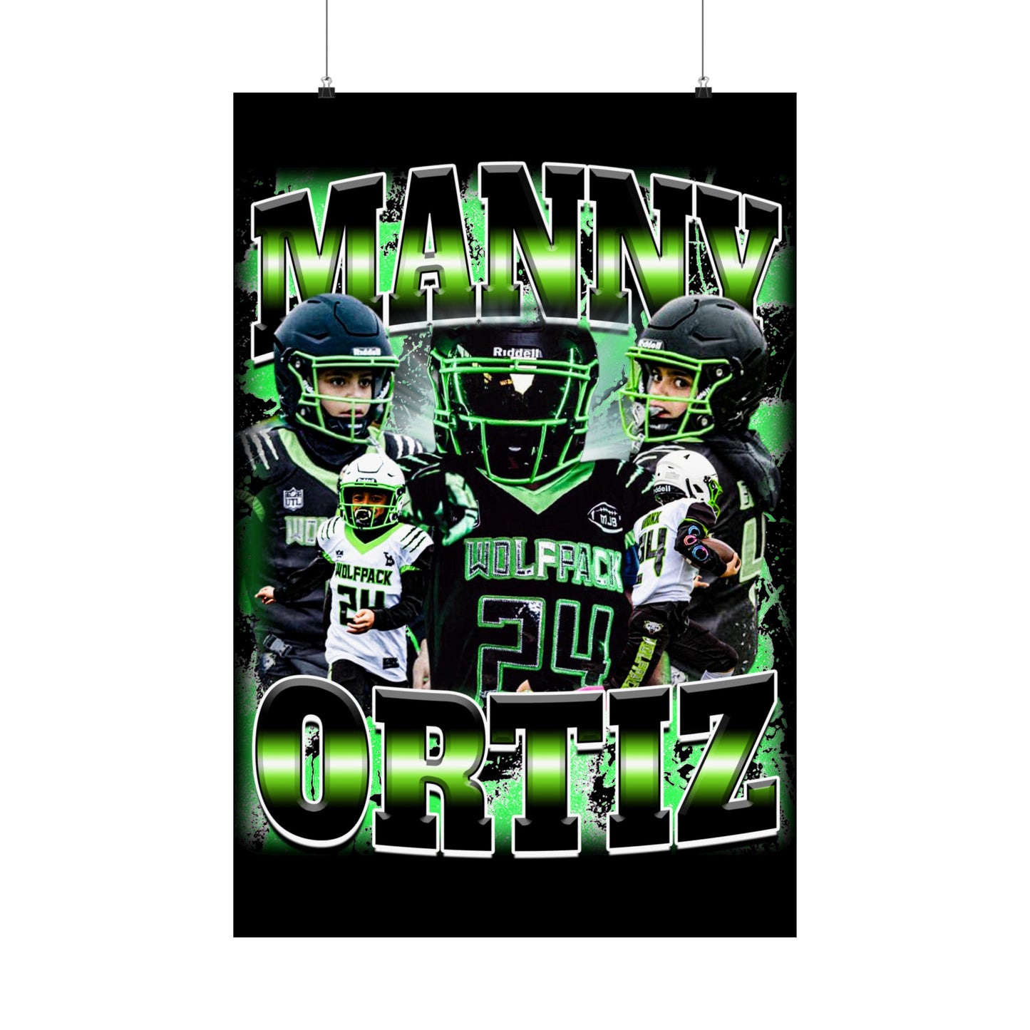 Manny Ortiz Poster 24" x 36"
