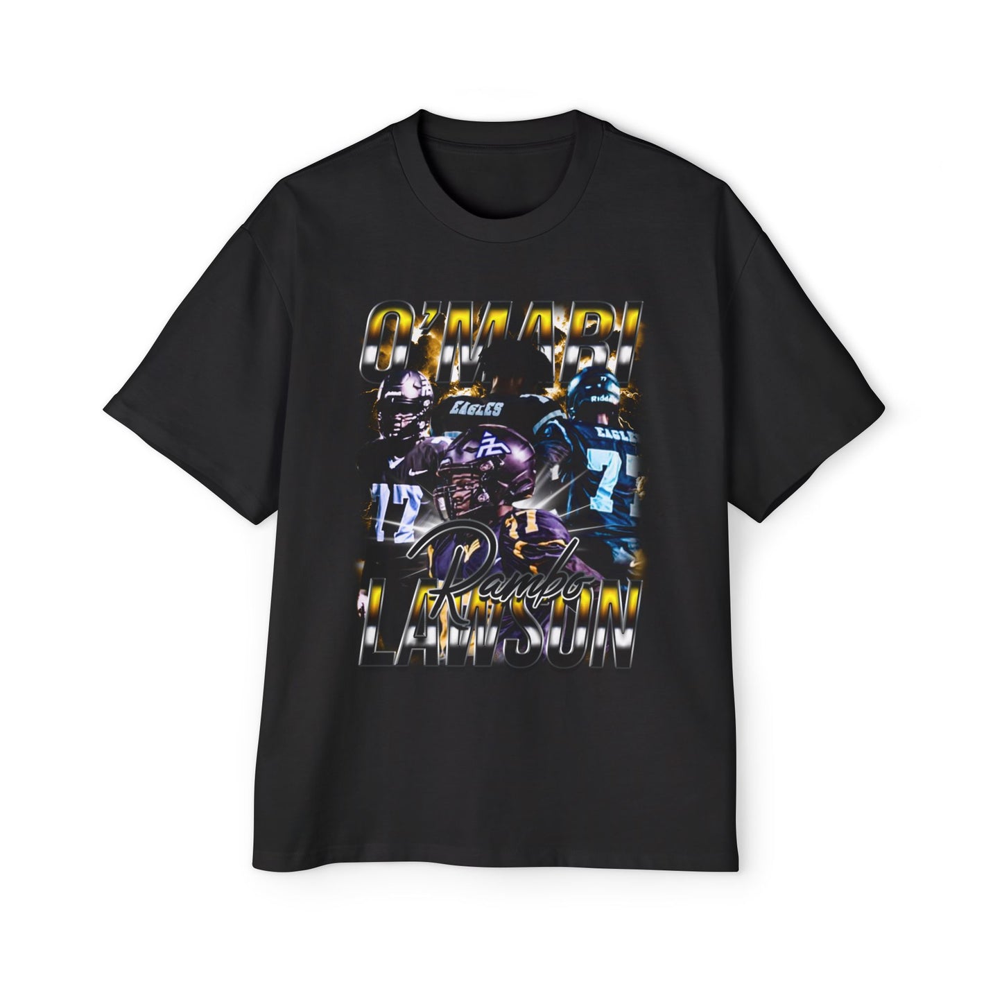 O’mari Lawson Oversized Retro Tee