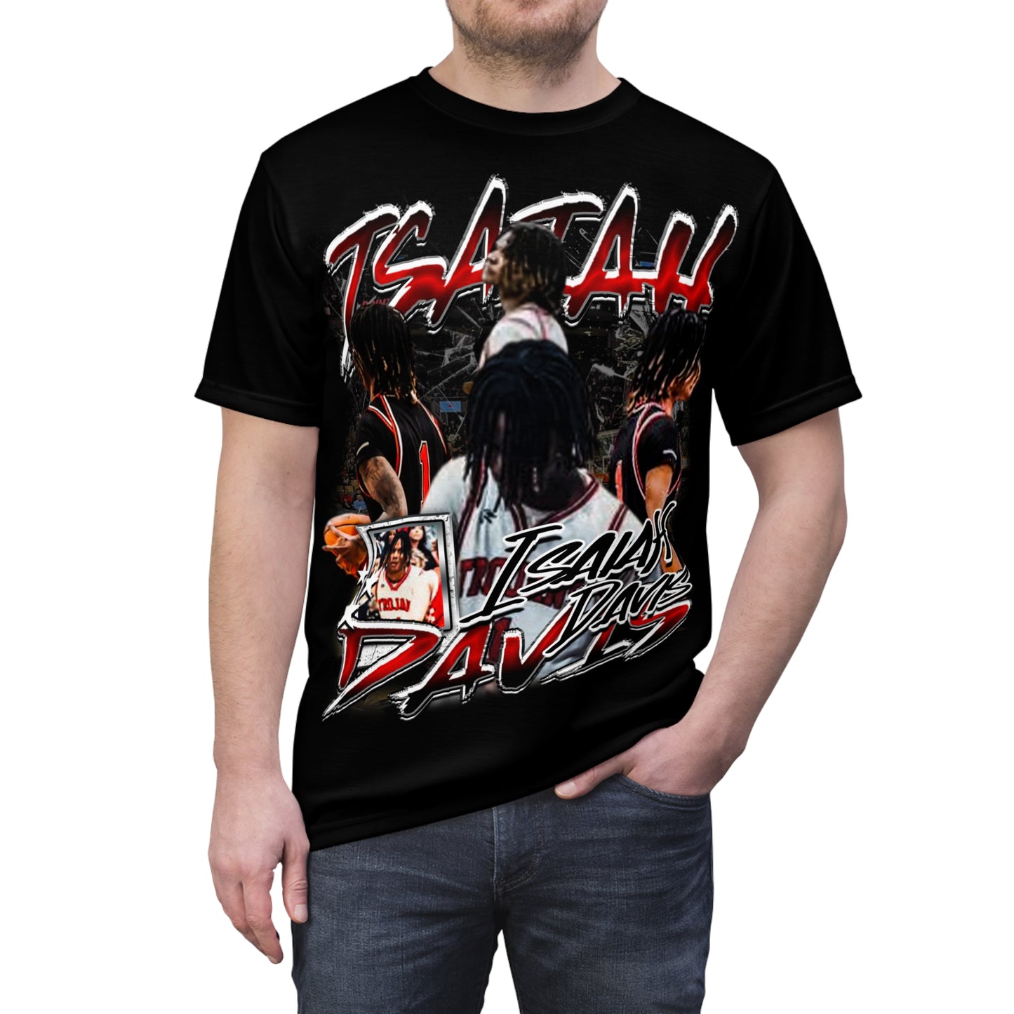 Isaiah Davis Vintage Full Print Tee