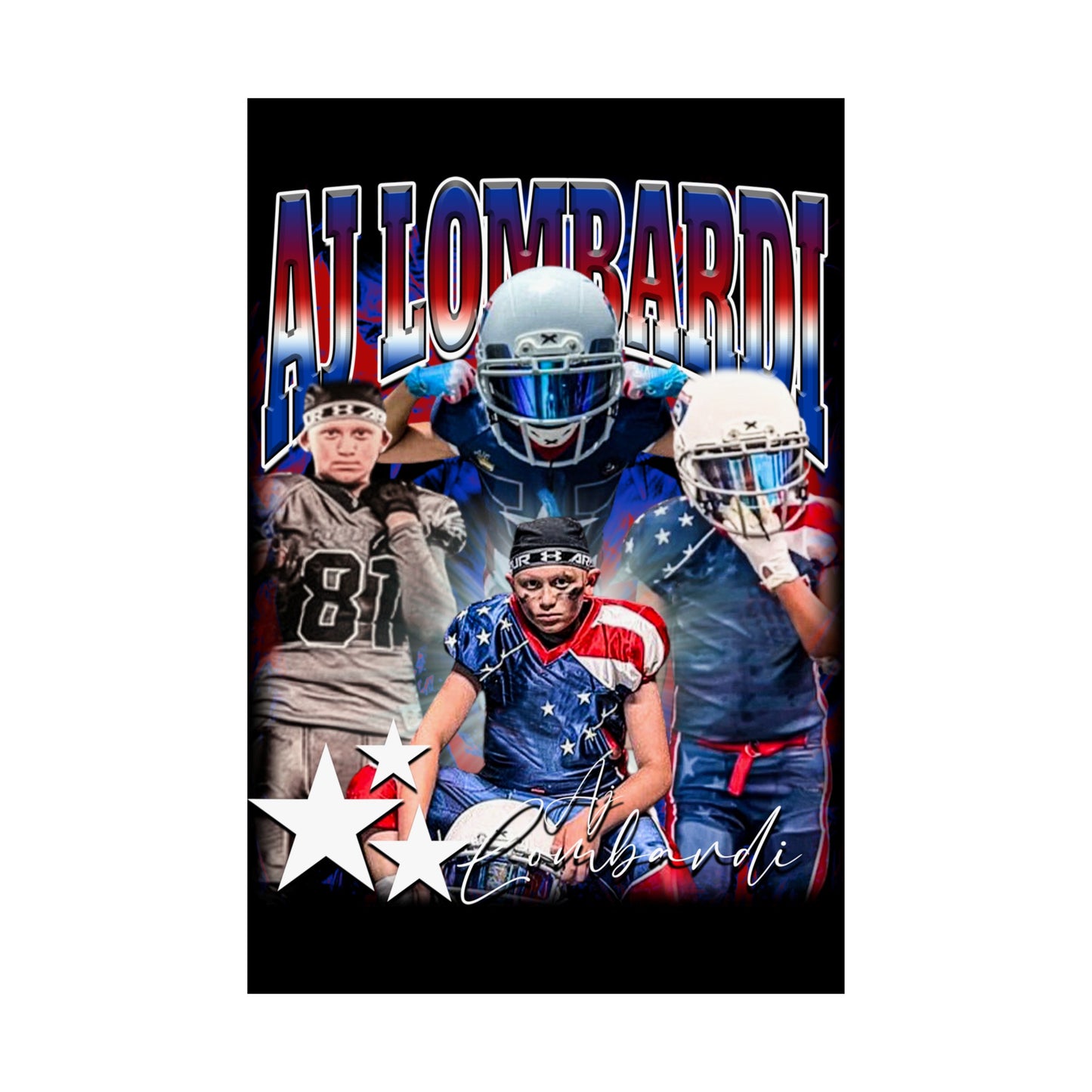 Aj Lombardi Poster 24" x 36"