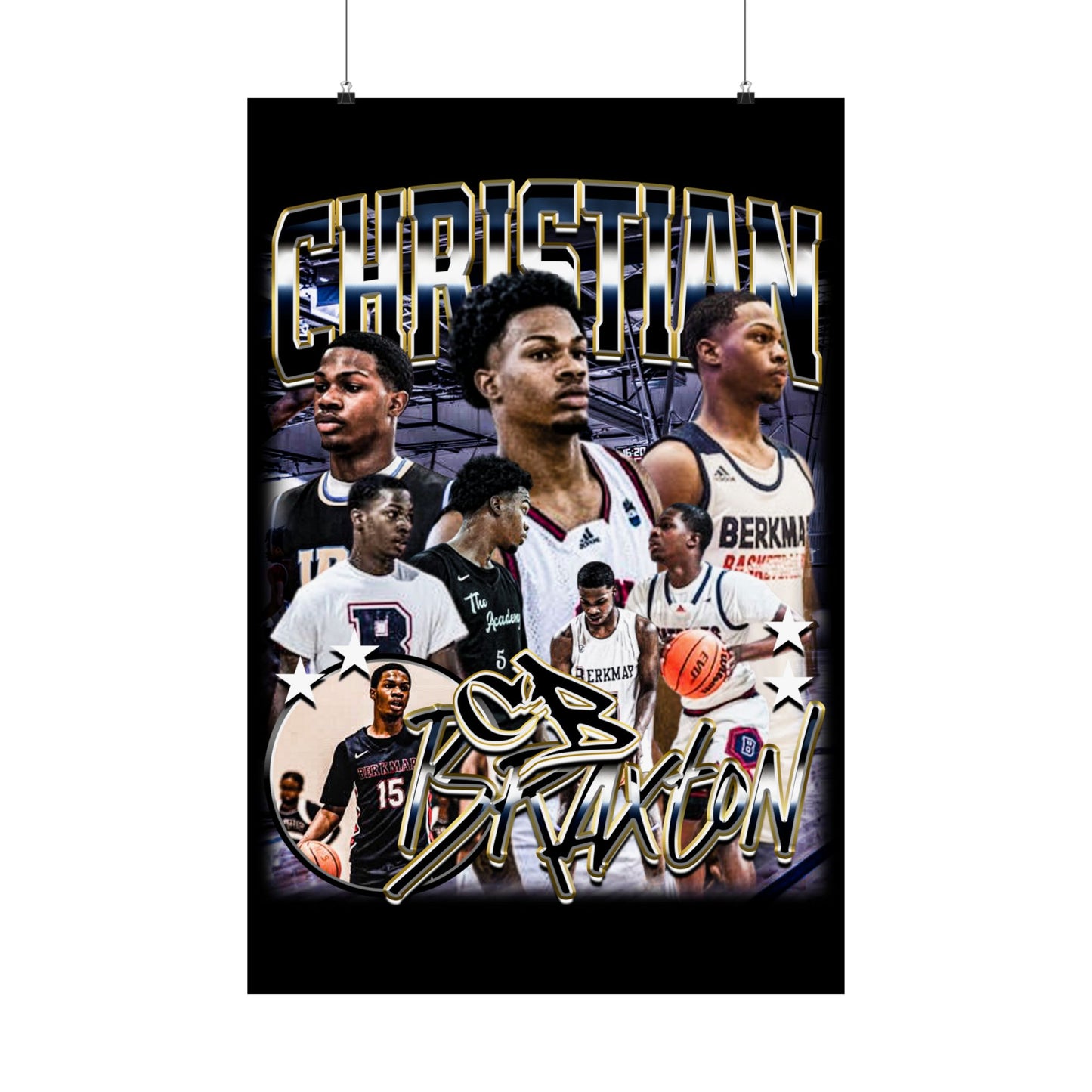 Christian Braxton Poster 24" x 36"