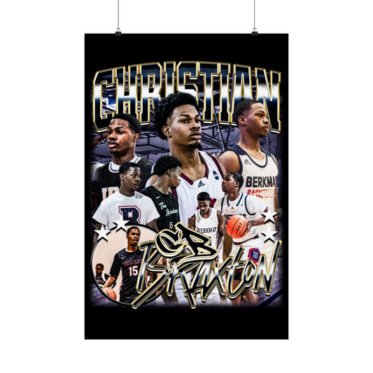 Christian Braxton Poster 24" x 36"