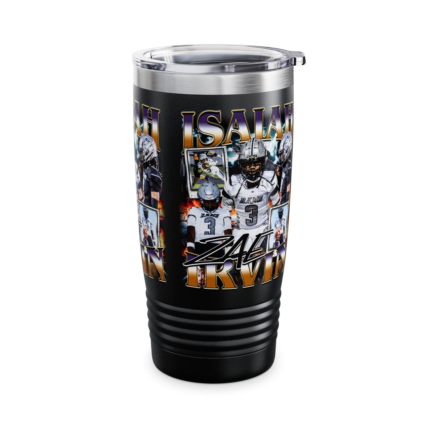 Isaiah Irvin Stainless Steel Tumbler