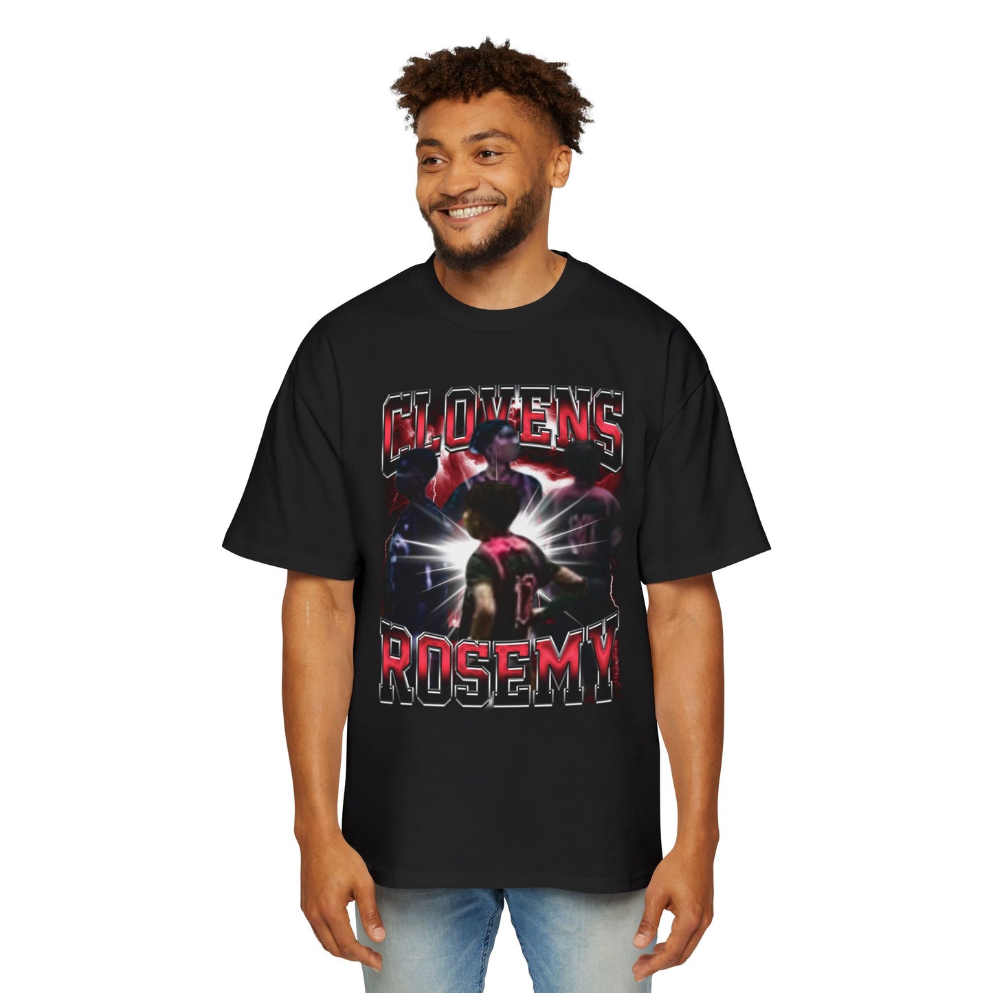 Clovens Rosemy Oversized Retro Tee