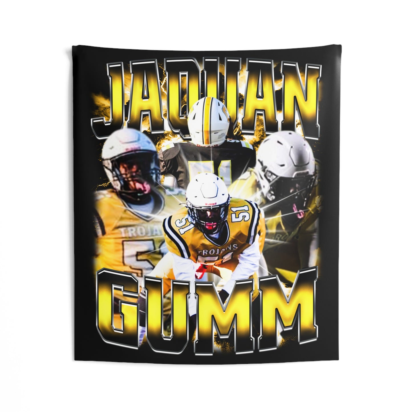 Jaquan Gumm Tapestry 50” x 60”