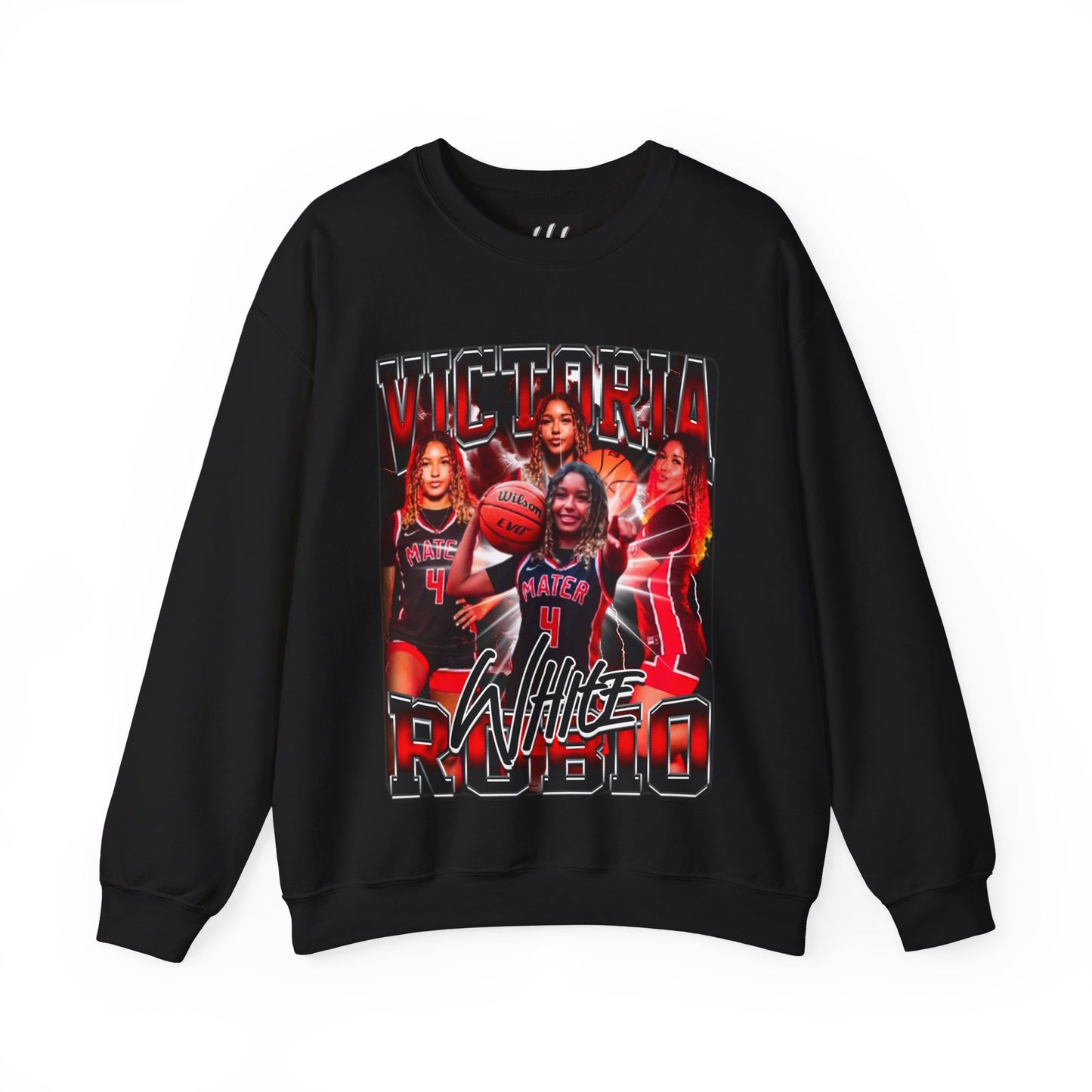 Victoria White-Rubio Crewneck Sweatshirt