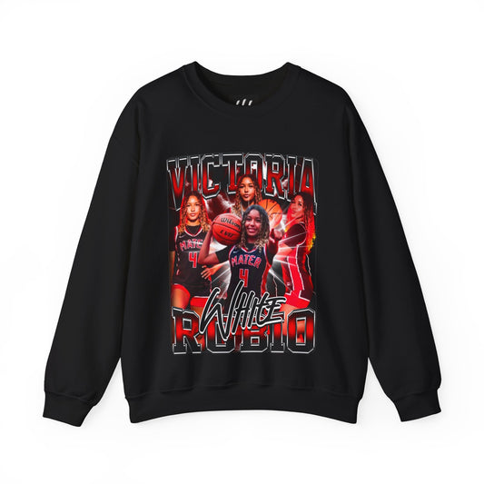Victoria White-Rubio Crewneck Sweatshirt