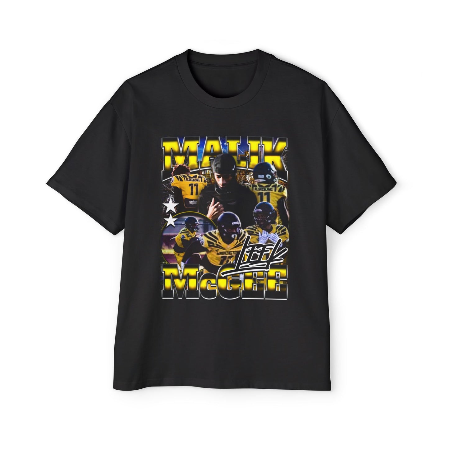 Malik Mcgee Oversized Retro Tee