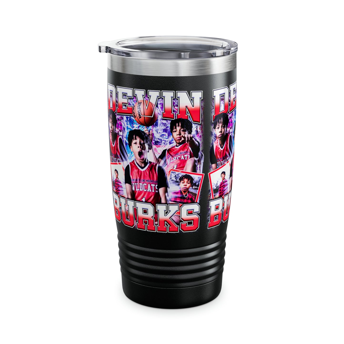 Devin Burks Stainless Steel Tumbler