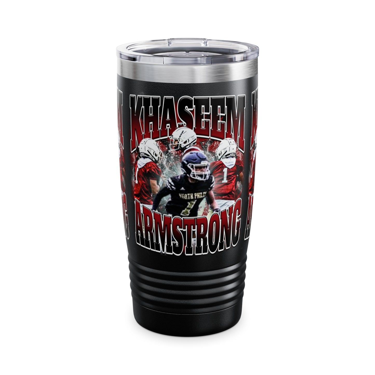 Khaseem Armstrong Stainless Steal Tumbler