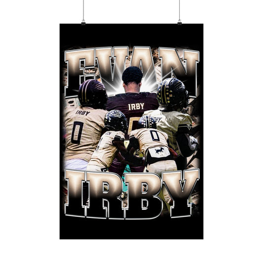 Evan Irby Poster 24" x 36"