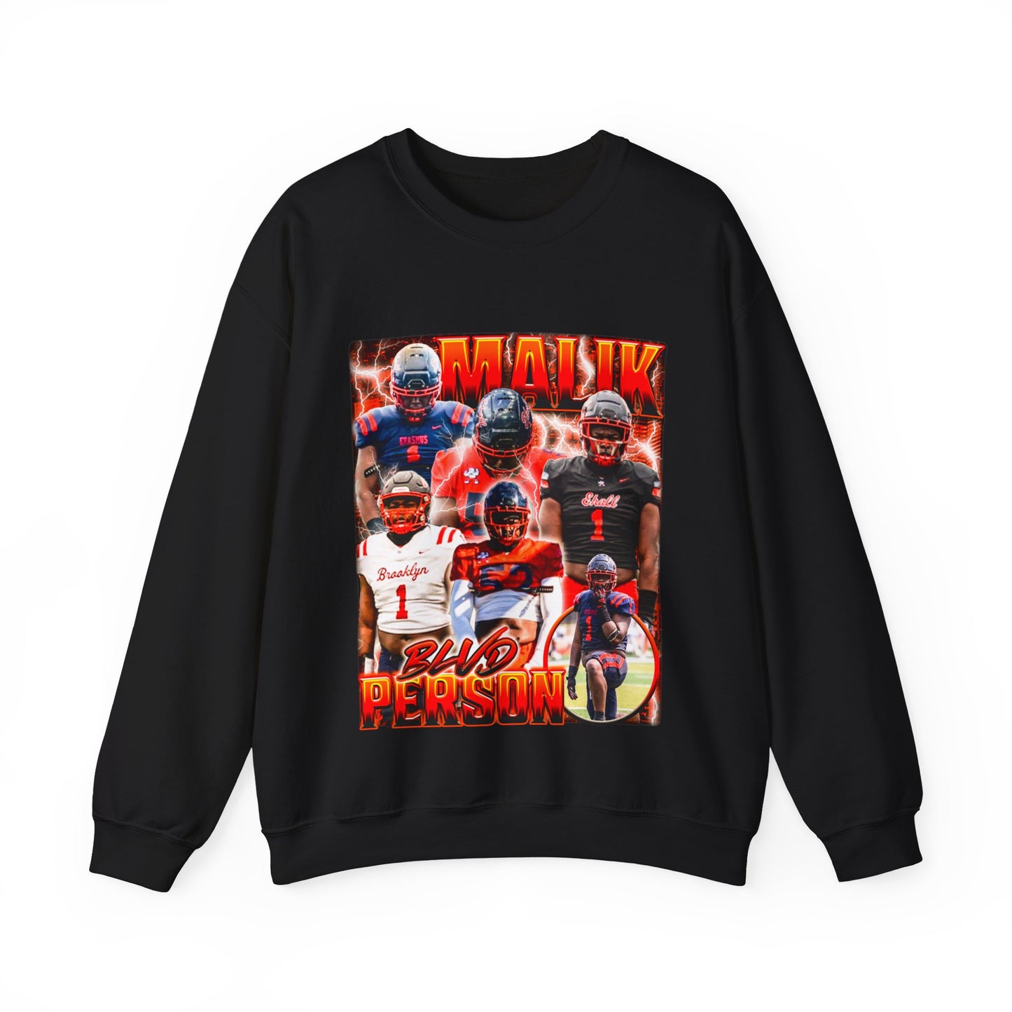 Malik Person Crewneck Sweatshirt