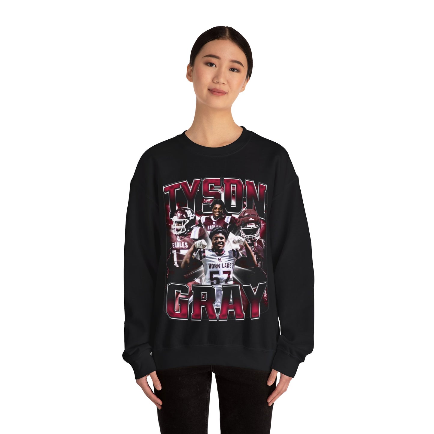 Tyson Gray Crewneck Sweatshirt