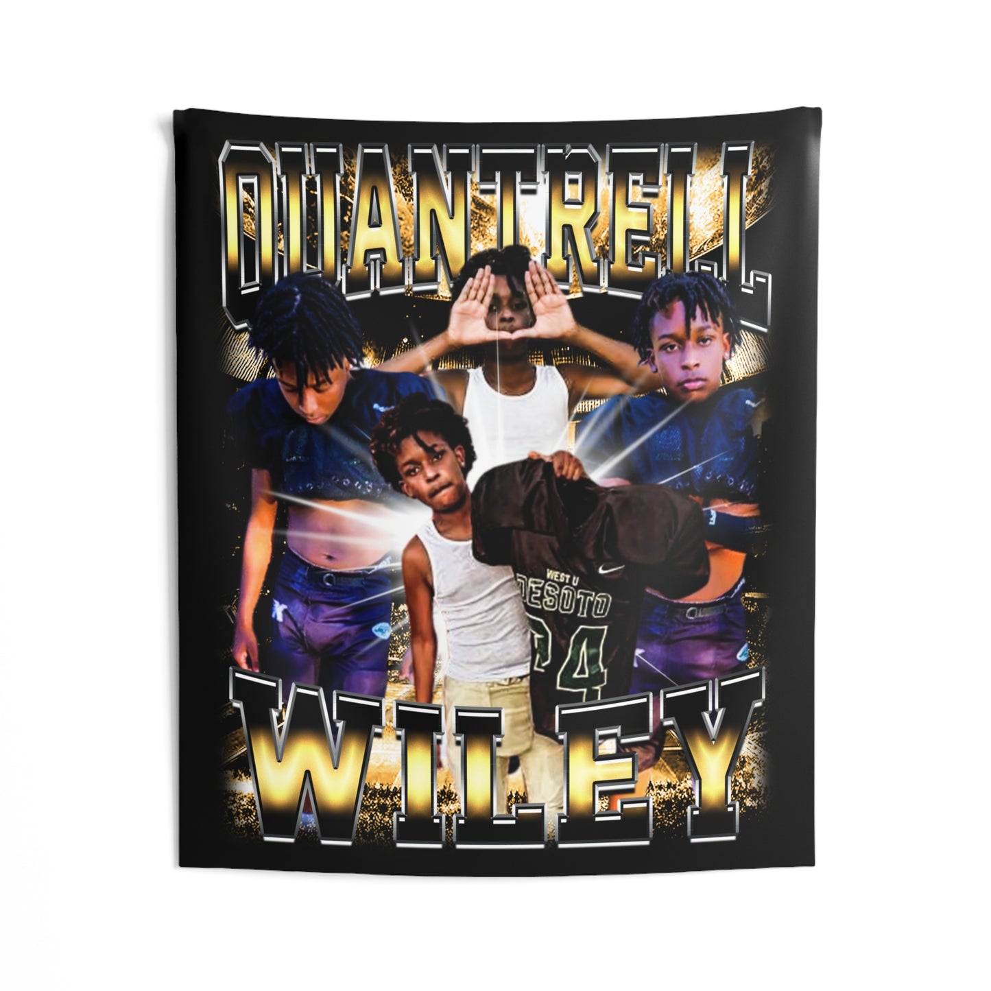 Quantrell Wiley Tapestry 50” x 60”