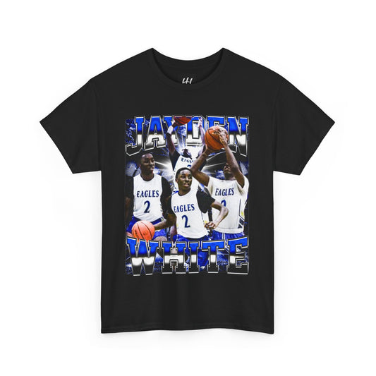Jayden White Heavy Cotton Tee
