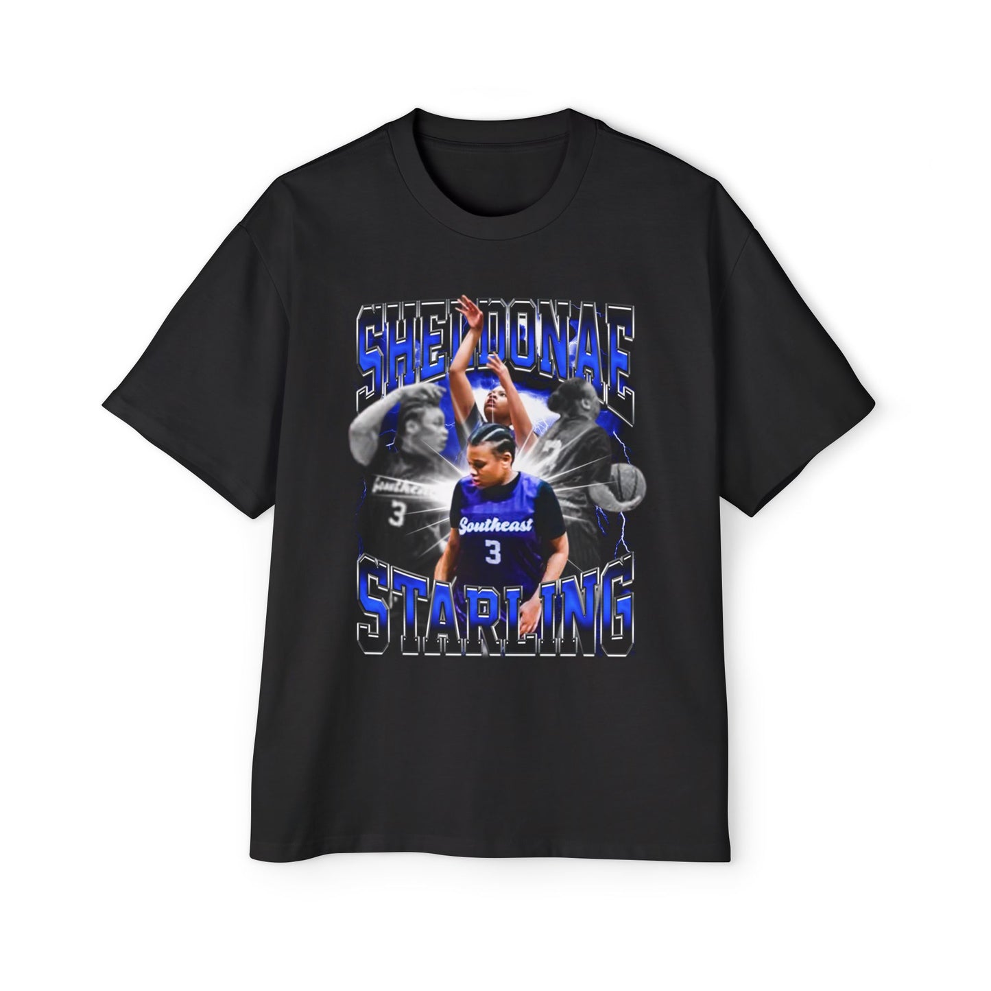 Sheldonae Starlinga Oversized Retro Tee