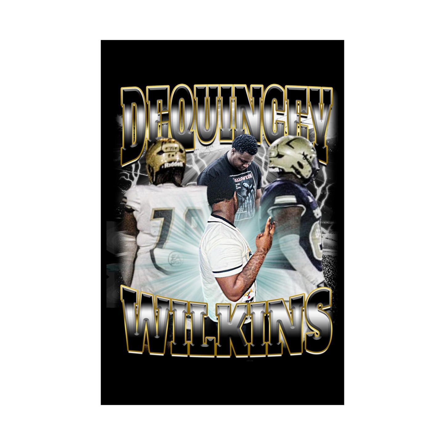 Dequincey Wilkins Poster 24" x 36"