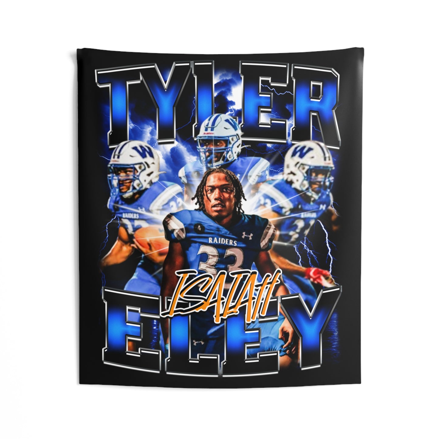 Tyler Isaiah Tapestry 50” x 60”
