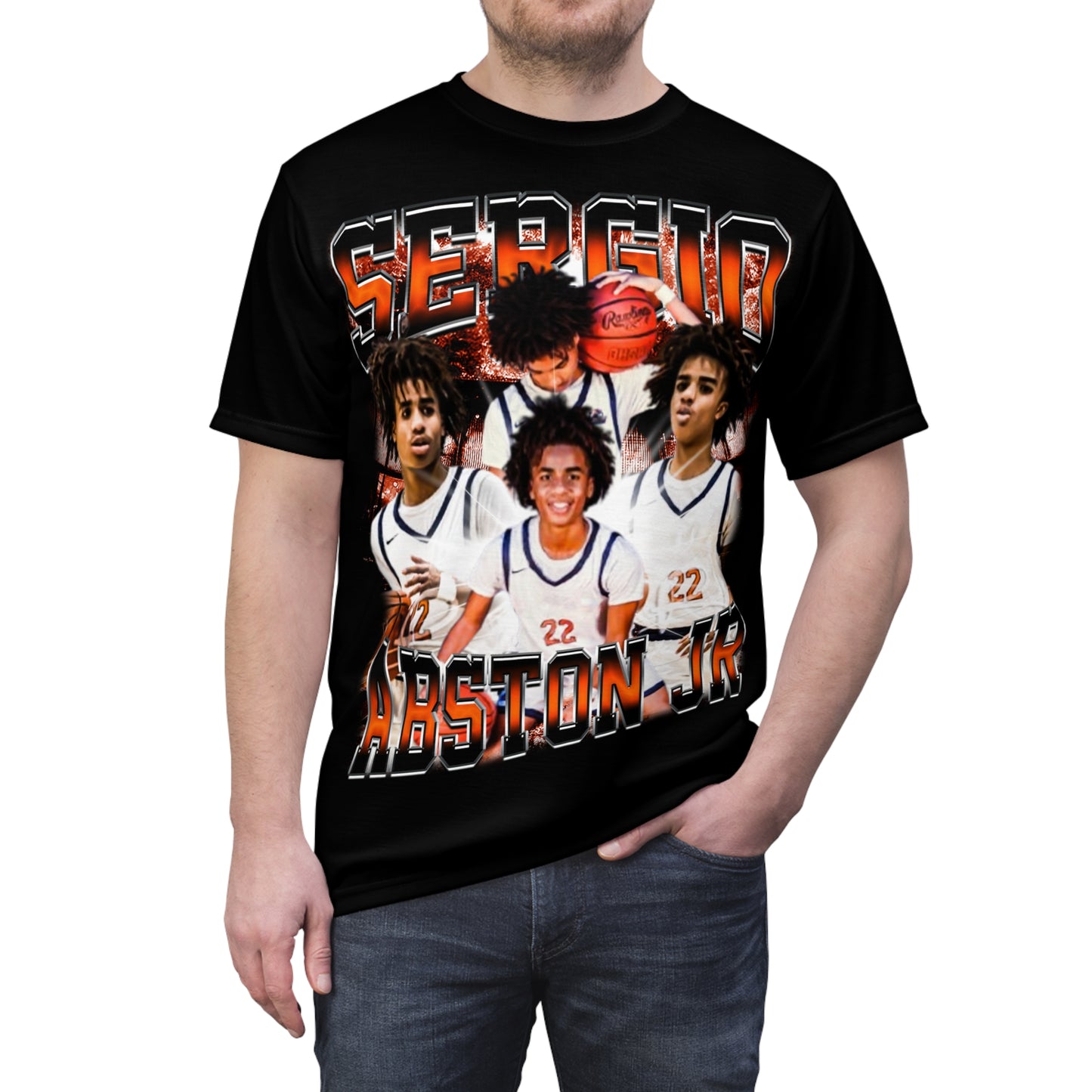 Sergio Abston Jr Vintage Full Print Tee