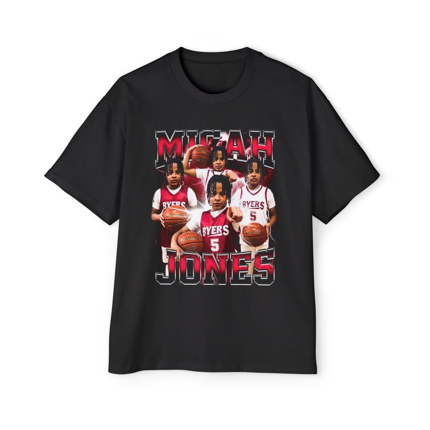 Micah jones Oversized Retro Tee